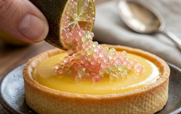 Le Citron Caviar : comment l’utiliser en décoration de vos tartes