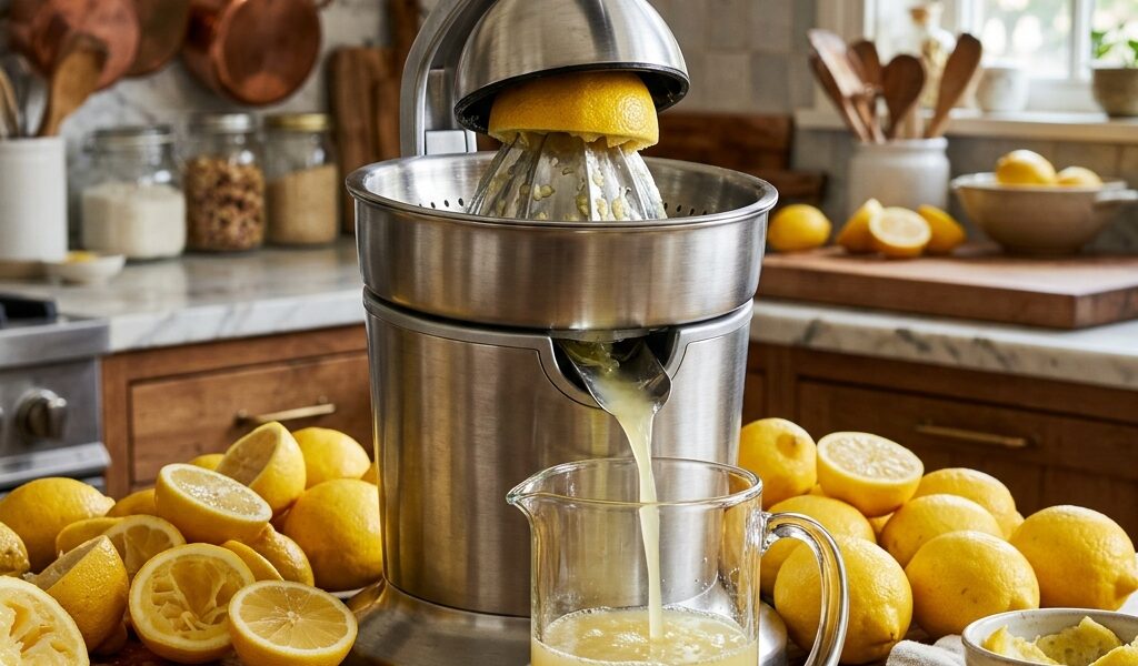 Quel presse-agrumes électrique choisir pour un usage intensif ?
