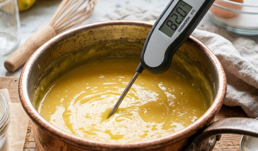 Thermomètre de cuisson : maîtriser la température de coagulation à 85°C