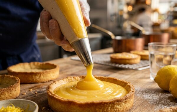 Poches et douilles unies : garnir ses tartes au citron proprement