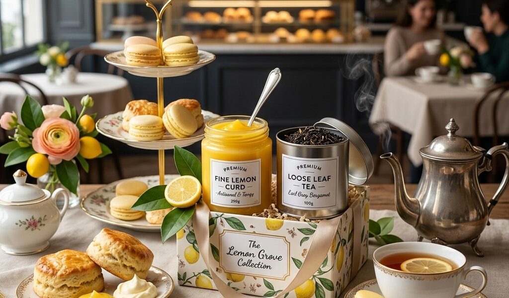 Idée cadeau : les meilleurs coffrets autour de l’heure du thé et du lemon curd